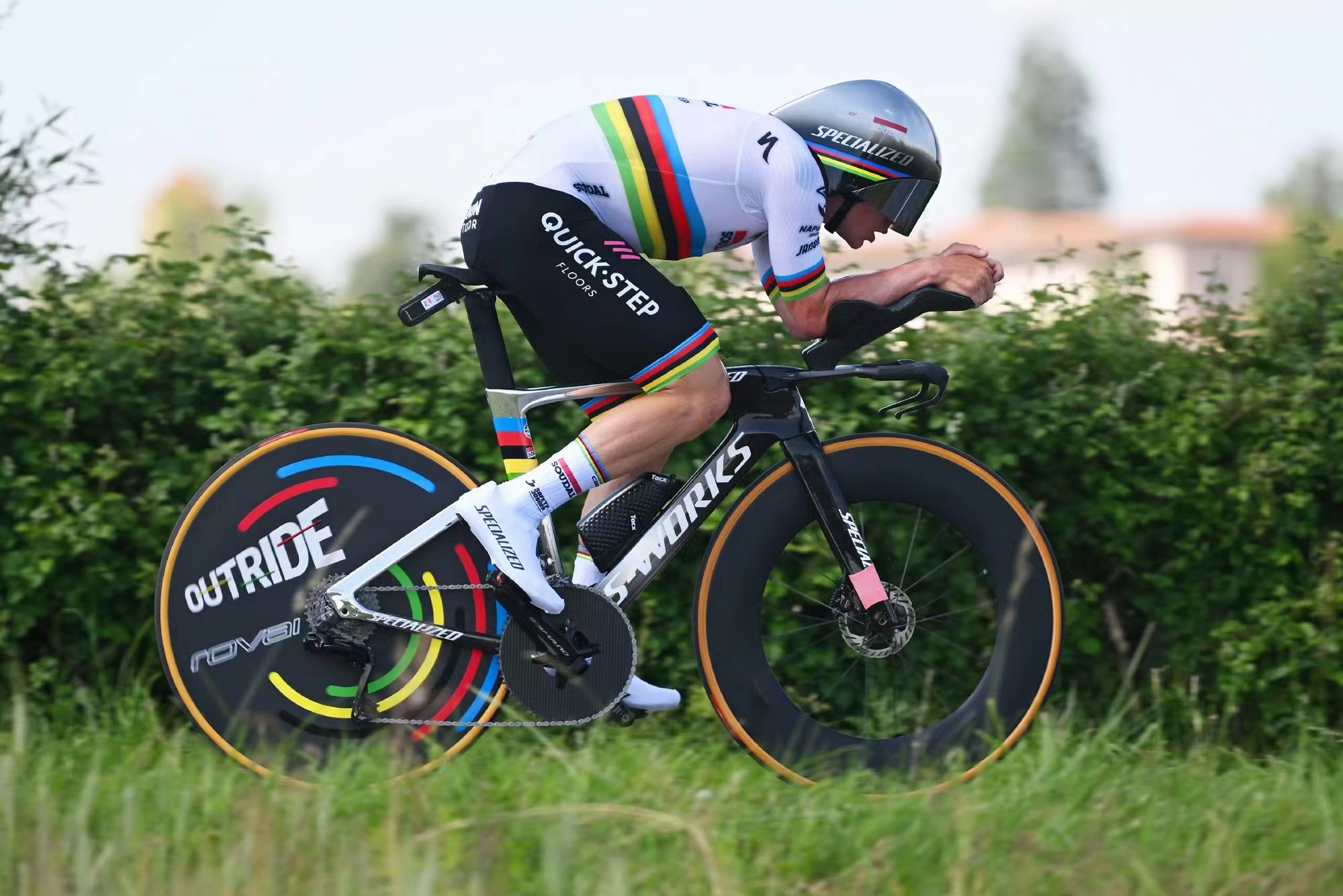 Tappa ITT del Delfinato, Eifenepoel in testa, Roglic dimostra tenacia
